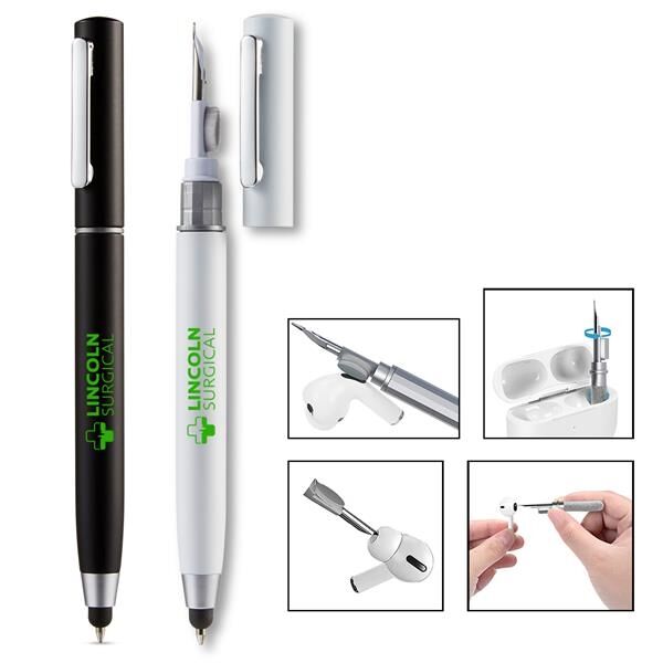 Main Product Image for 3in1 Earbud Cleaning Pen/Stylus