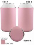 3MM Neoprene Beverage Sock - Pastel Pink