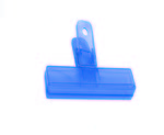 4" Bag Clip - Translucent Blue