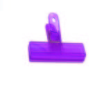 4" Bag Clip - Translucent Purple