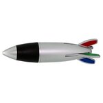 4 Color Rocket Pen - Silver