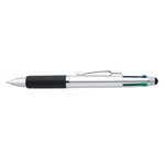 4-In-1 Pen With Stylus - Matte Silver