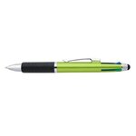 4-In-1 Pen With Stylus - Metallic Green