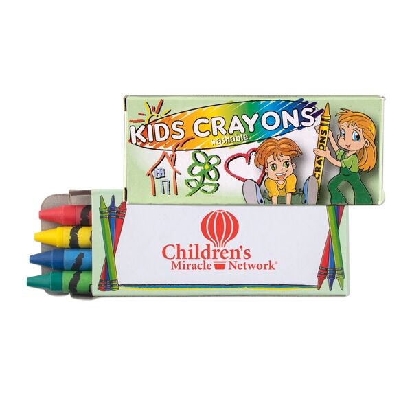 Main Product Image for 4 Pack Washable Crayons