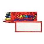 4 pk Crayons - Red