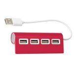 4-Port Aluminum Wave USB Hub