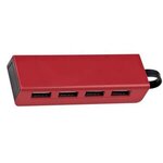 4-Port Traveler USB Hub With Phone Stand
