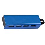 4-Port Traveler USB Hub With Phone Stand