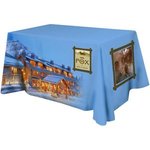 Buy Trade Show Table Covers All Over Dye Sub Flat Poly 4-Sided