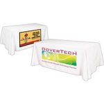 Buy Trade Show Table Cover Large Ad Dye Sub Flat Poly 4