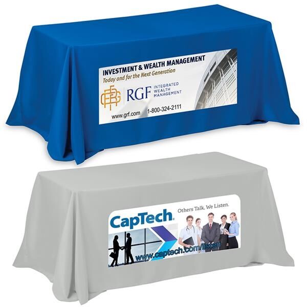 Main Product Image for 4-Sided Throw Style Table Covers- Full Color