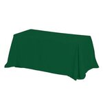 4-Sided Throw Style Table Covers - Spot Color - Kelly Green 355c