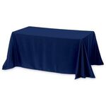 4-Sided Throw Style Table Covers - Spot Color - Navy 282c