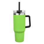 40 OZ. FULL COLOR INTREPID STAINLESS STEEL TUMBLER - Lime