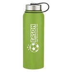 40 Oz. Invigorate Stainless Steel Bottle - Lime