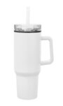 40 Oz. Quest Stainless Steel Tumbler - White