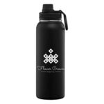 40 oz. Stainless Steel Double Wall Water Bottle -  