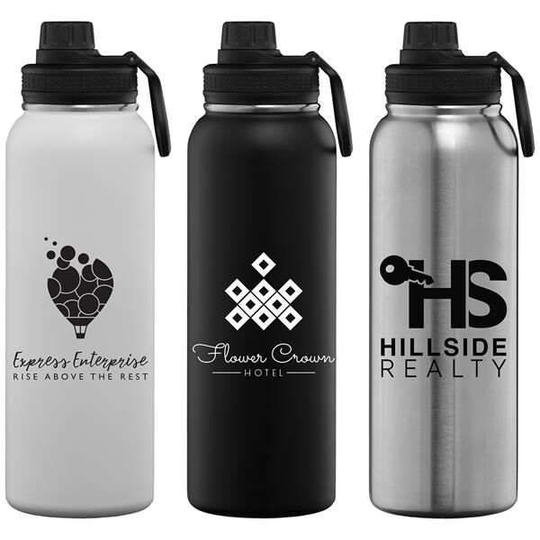 Main Product Image for Alaska Ultra - 40 oz. Stainless Steel Water Bottle - Silkscreen