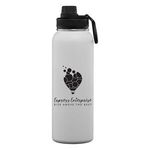 40 oz. Stainless Steel Double Wall Water Bottle -  