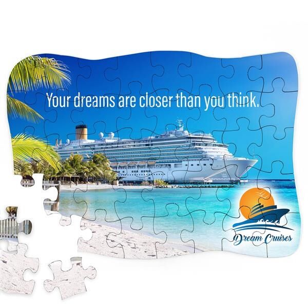 Main Product Image for 40-Piece Custom Full-Color Jigsaw Puzzle