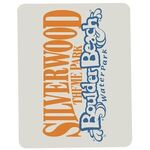40 Point Rectangle Pulp Board Coaster -  