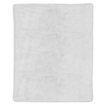 45"x60" Full Color Blanket - White