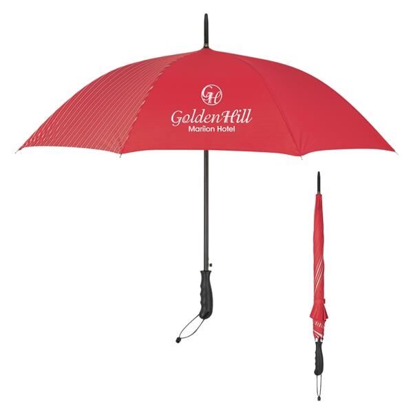 Main Product Image for 46" Arc Stripe Accent Panel Umbrella