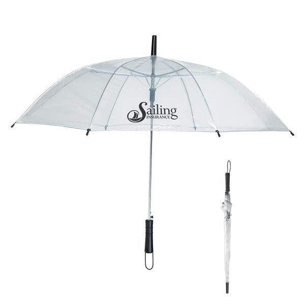 Main Product Image for 46" Arc Clear Umbrella