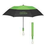 46" Arc Color Top Folding Umbrella -  