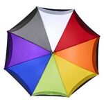 46" Arc Rainbow Umbrella -  