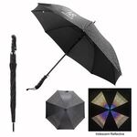 46" Arc Reflective Iridescence Umbrella