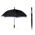 46" Fashion Umbrella with Auto Open - Gray