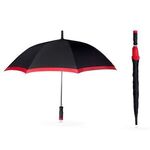 46" Fashion Umbrella with Auto Open - Red