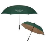 48" Arc Clifford Inversion Umbrella - Khaki With Green