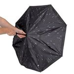 48" Arc Rain Drops Inversion Umbrella -  