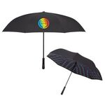 48" Arc Soho Tartan Inversion Umbrella -  