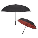 48" Arc Soho Tartan Inversion Umbrella -  