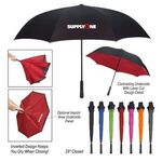 48" Arc Two-Tone Inversion Umbrella -  