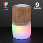 4.25" Light Up Speaker, Bluetooth   Rechargeable -  