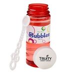 Translucent 4oz. Bubbles Imprinted On Cap