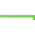 5/8" Wide Super Plastic Wristband - Day Glow Green 7488