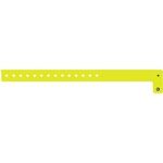 5/8" Wide Super Plastic Wristband - Yellow 388