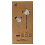 5 Ft. 3-In-1 Lithium CC - Charging Cable -  