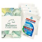 5-Pack Gel Sanitizers With Custom Pack -  
