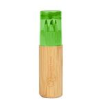 5-Piece Colored Pencil Set In Tube With Dual Sharpener - Natural With Green