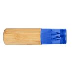 5-Piece Colored Pencil Set In Tube With Dual Sharpener - Natural With Royal Blue