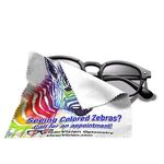 5" x 5 " Full Color Sublimation Microfiber Cleaning Cloth -  
