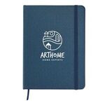 5" x 7" Metallic Journal Notebook - Metallic Blue