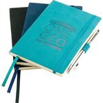 5" x 7" Revello Soft Bound JournalBook® - Blue (bl)