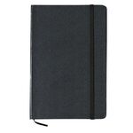 5" x 7" Shelby Notebook - Black With Black